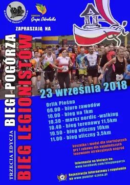 III Bieg Legionistów - biegniemy dla Niepodległej Polski!