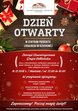 DZIEŃ OTWARTY w Centrum Produktu Lokalnego