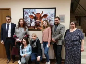 Przedstawiciele mediów z Ukrainy z wizytą w ramach Study Press w gm. Pleśna 