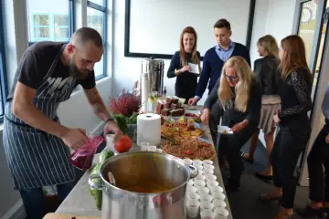 Minitargi w biurowcach Warszawy - BOIRON sp. z o.o.